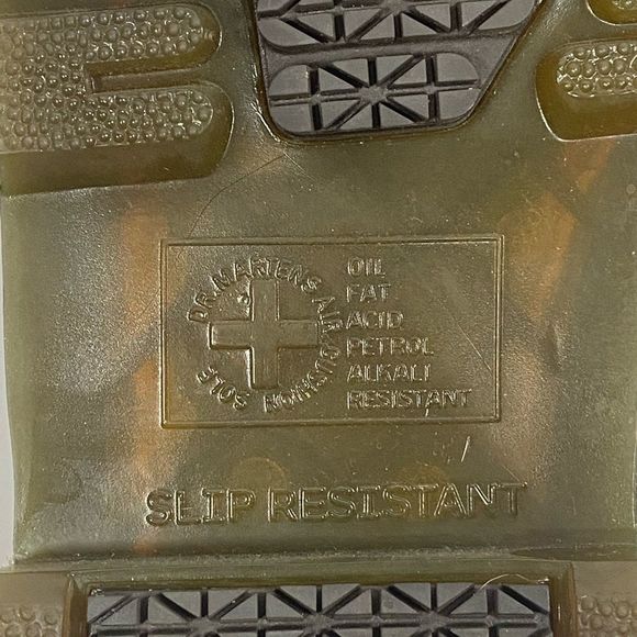 Dr. Martens Dunston Steel Toe Leather Slip On Slip Resistant Work Shoes Mens 10 - Picture 11 of 13